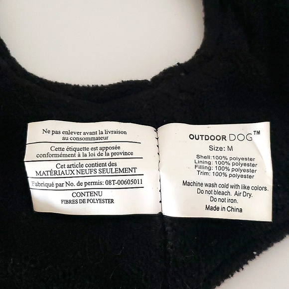 Outdoor dog hooded winter jacket - Picture 9 of 9